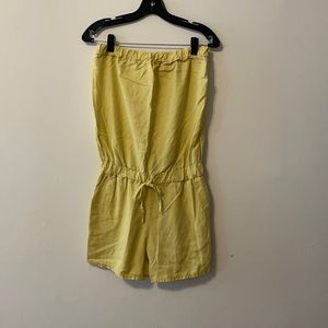 Sofi women’s yellow sleeveless jumpsuit S
